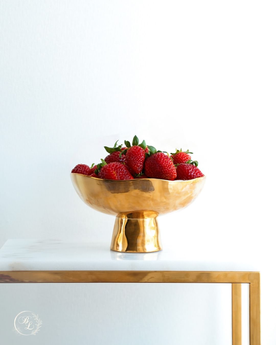 Moonlight Gold Footed Bowl