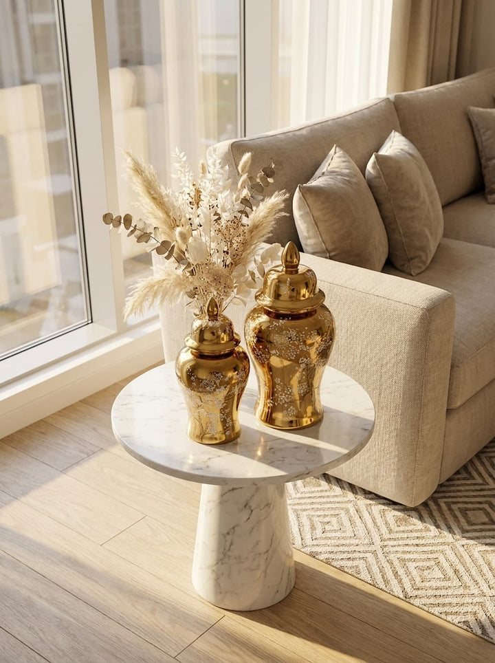 The Ivy Classic Decorative Ginger Jar — Luxury Home Decor — View 6 | Beth & Lily Decor UAE