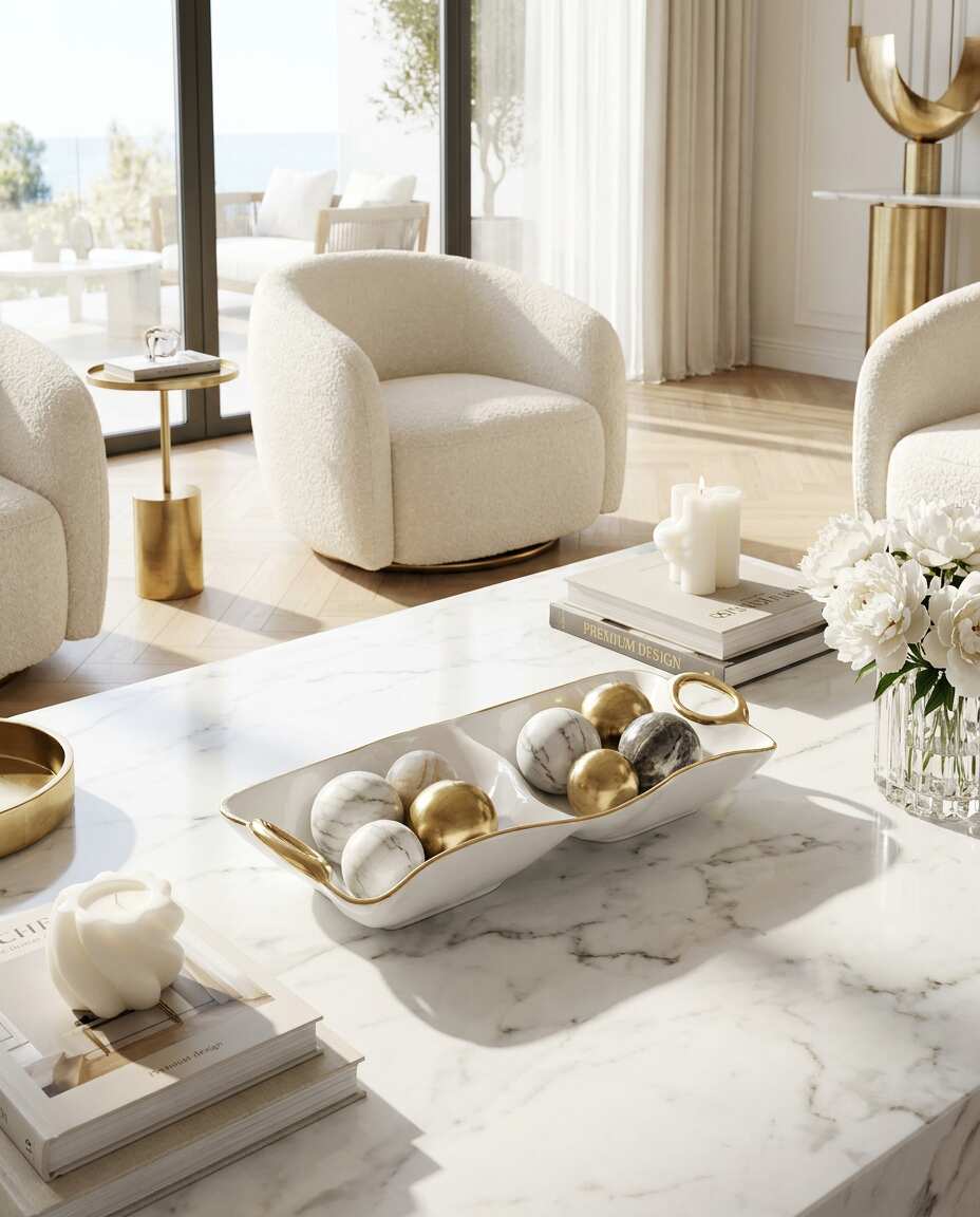 Layla Two Sectional Tray