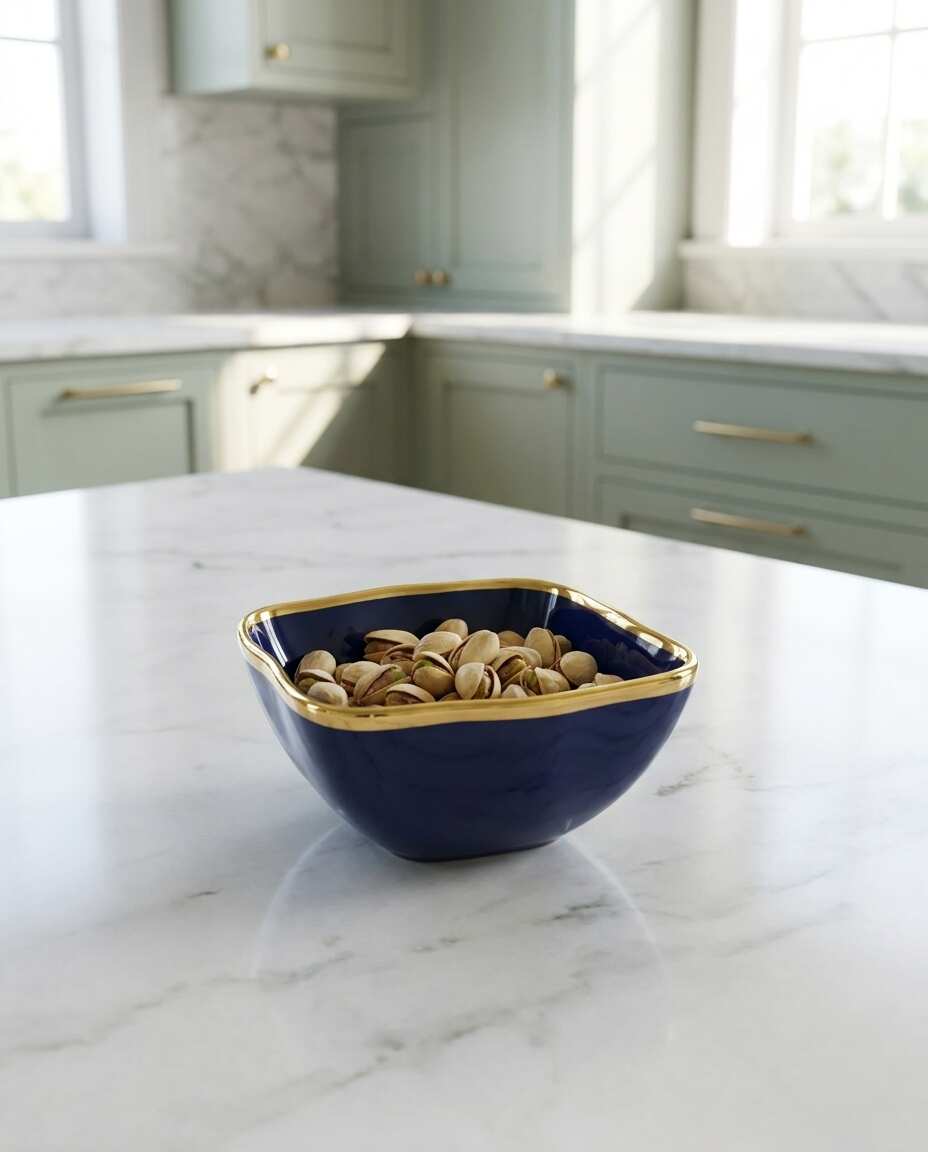 Sunset Square Snack Bowl