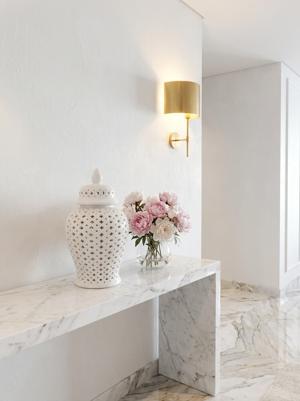 The Riley Classic Ginger Jar — Luxury Decorative Home Accent UAE — View 4 | Beth & Lily Decor UAE