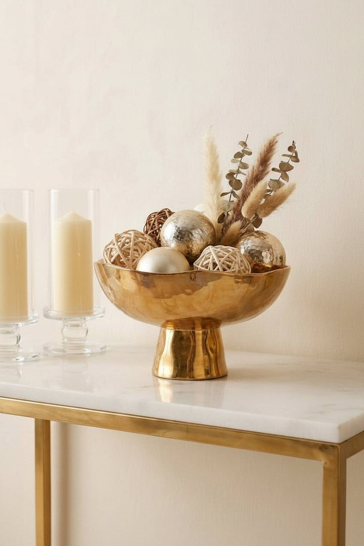Moonlight Gold Footed Bowl