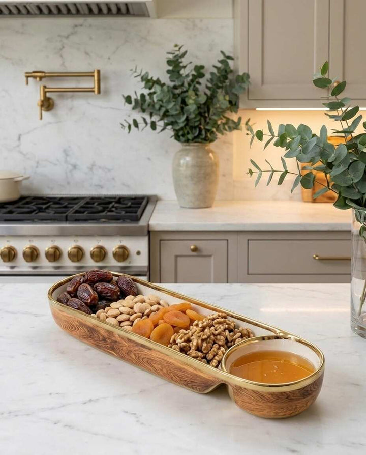 Naya Chip and Dip Server — Luxury Entertaining Piece